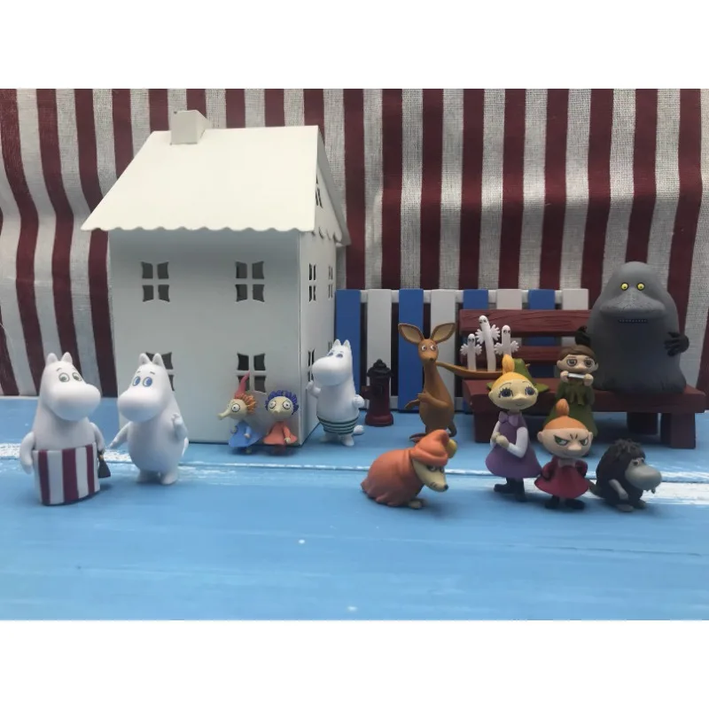 Оригинальная Капсульная игрушка Kitan Club гасяпон, модель Moomin Qversion мини-фигурка аниме, игрушка, подарок, мультяшный персонаж, коллекционное украшение