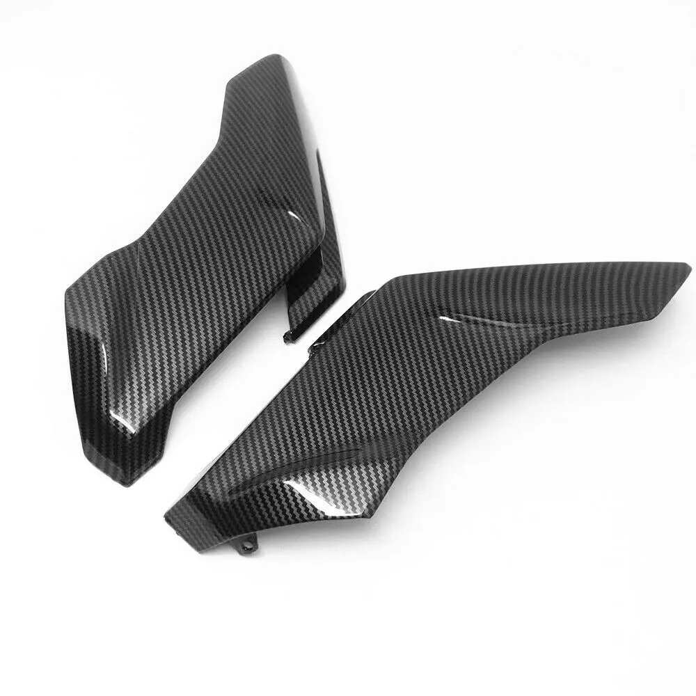 

Hydro Dipped Carbon Fiber Finish Front Tank Gas Upper Side Fairing Cover For HONDA CB650F 2016-2018