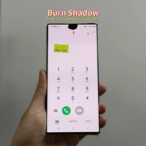 ЖК-дисплей AMOLED 6,8 дюйма S22Ultra для Samsung Galaxy S22, ультратонкий дисплей, ЖК-экран с дефектом Φ/DS S908N S908U, деталь ЖК-дисплея