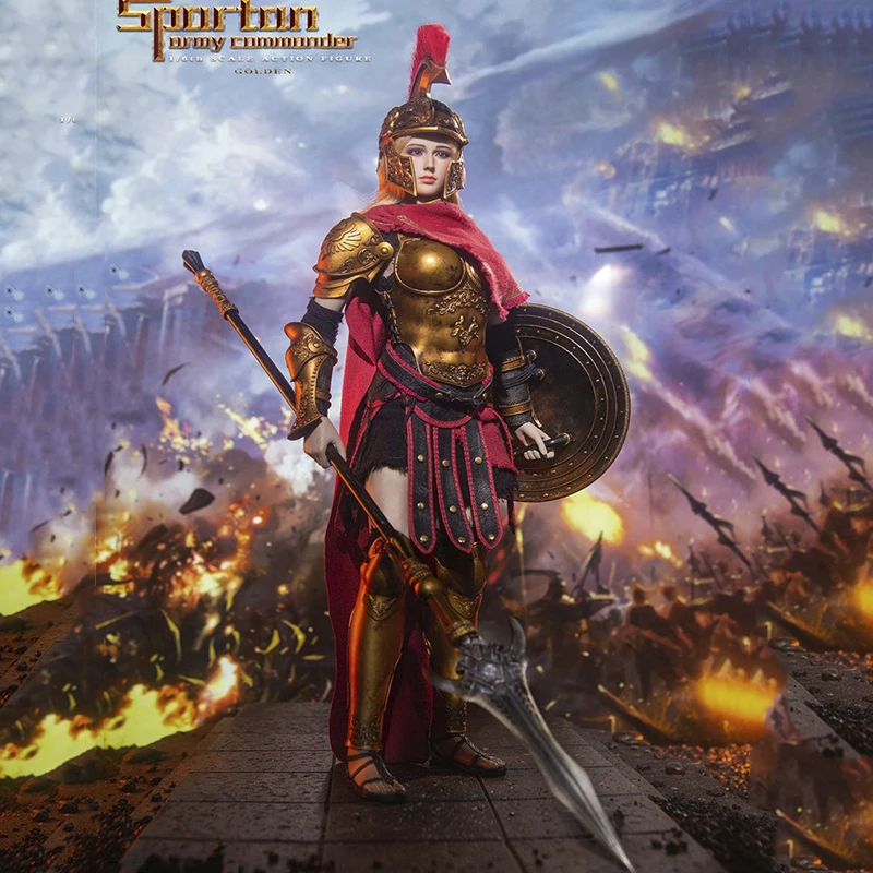 

1/6 Spartan Army Commander Figure Model 12'' Female Soldier Action Doll TBL PL2022-189A/B Full Set Collectible Toy In Stock