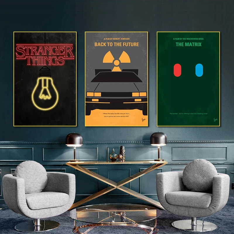 

Inspirational Propaganda Sentences From Movies Canvas Painting Wall Art Pictures Poster Print Cuadros For Work Office Decoration