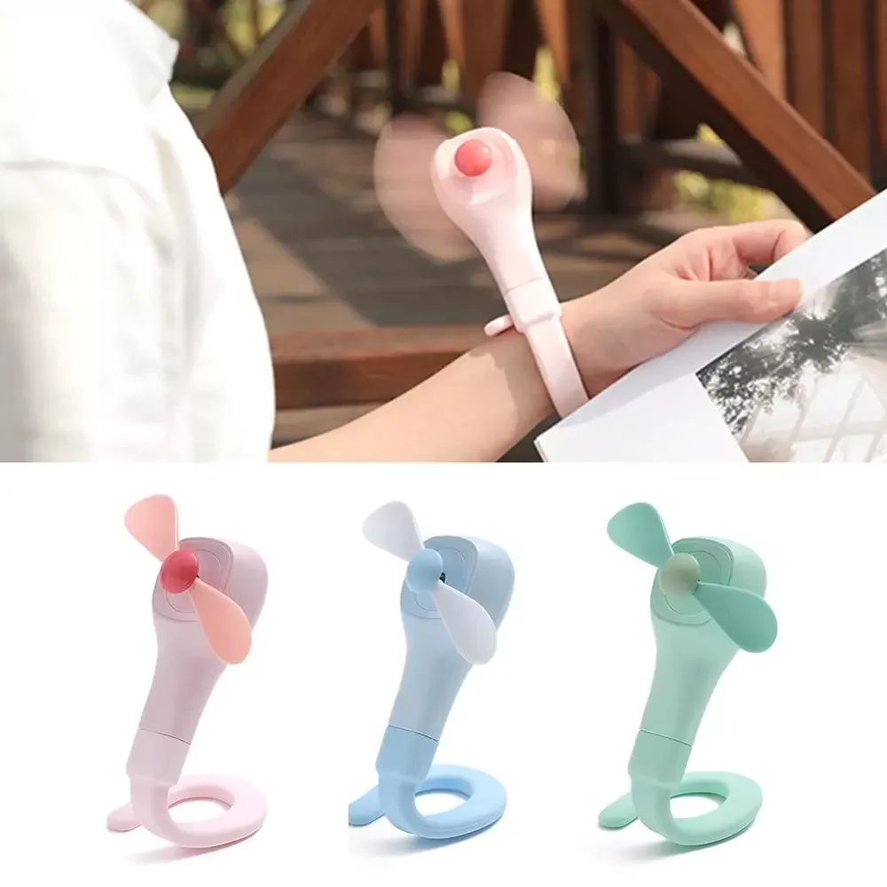 

Mini Candy Summer USB Rechargeable Flexible Mini Fan Muti-use Cycling Stroller Umbrella Use Cool Fans Creative Home Outdoor Fans