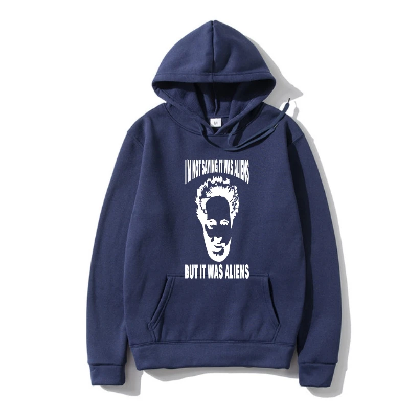 

Ancien Aliens Giorgio Tsoukalos Im no saying i was aliens Meme Sweatshirt Hoody
