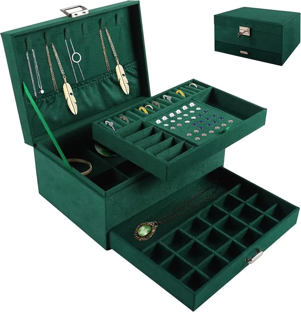 

Трехуровневые Шкатулки Для Хранения Драгоценностей