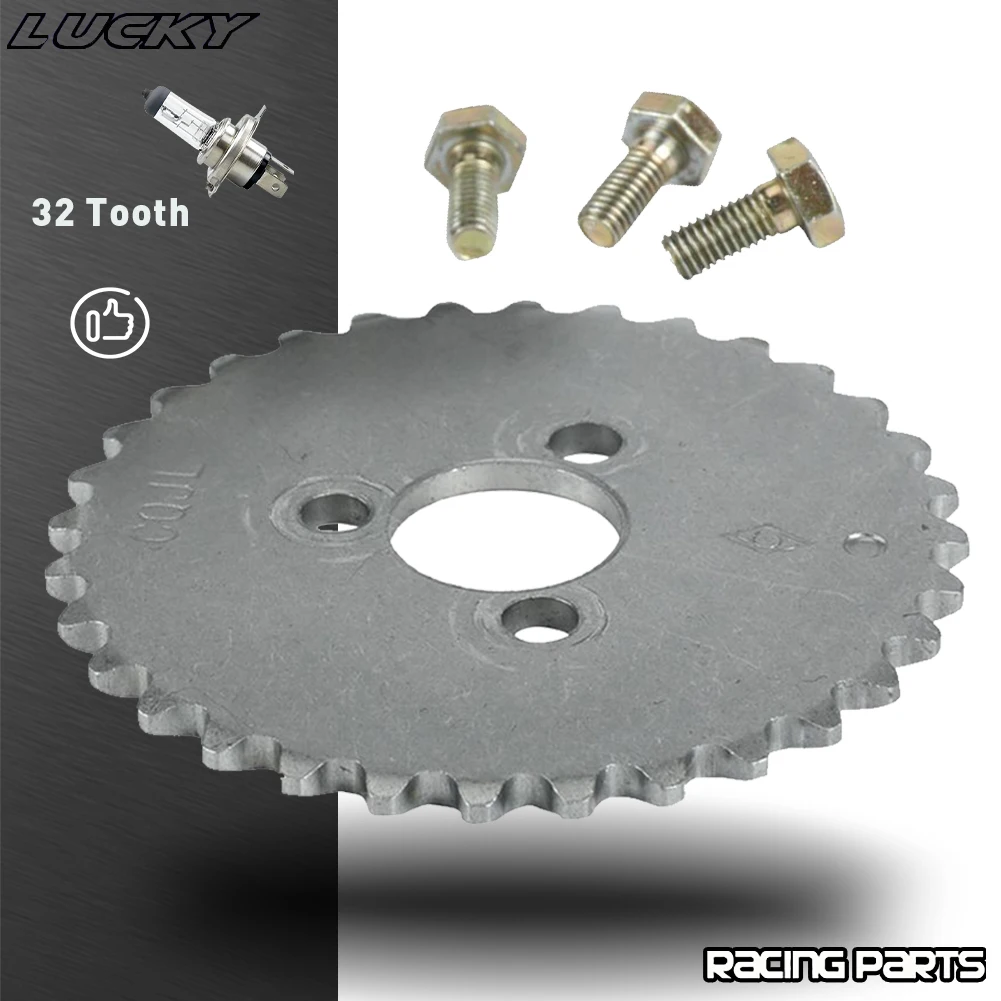 

32 Tooth Camshaft Timing Sprocket with bolt For lifan 125cc 150cc Horizontal Engines Dirt Pit Bike Monkey Atv Quad Motorcycles