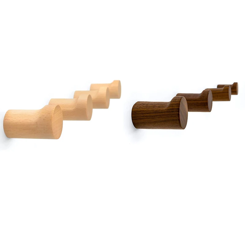 

Wooden Wall Hooks,Wood Wall Hanger ,Wall Mounted Hook,Handmade Decorative Wood Coat Pegs,Hooks for Hanging Hat,Coats