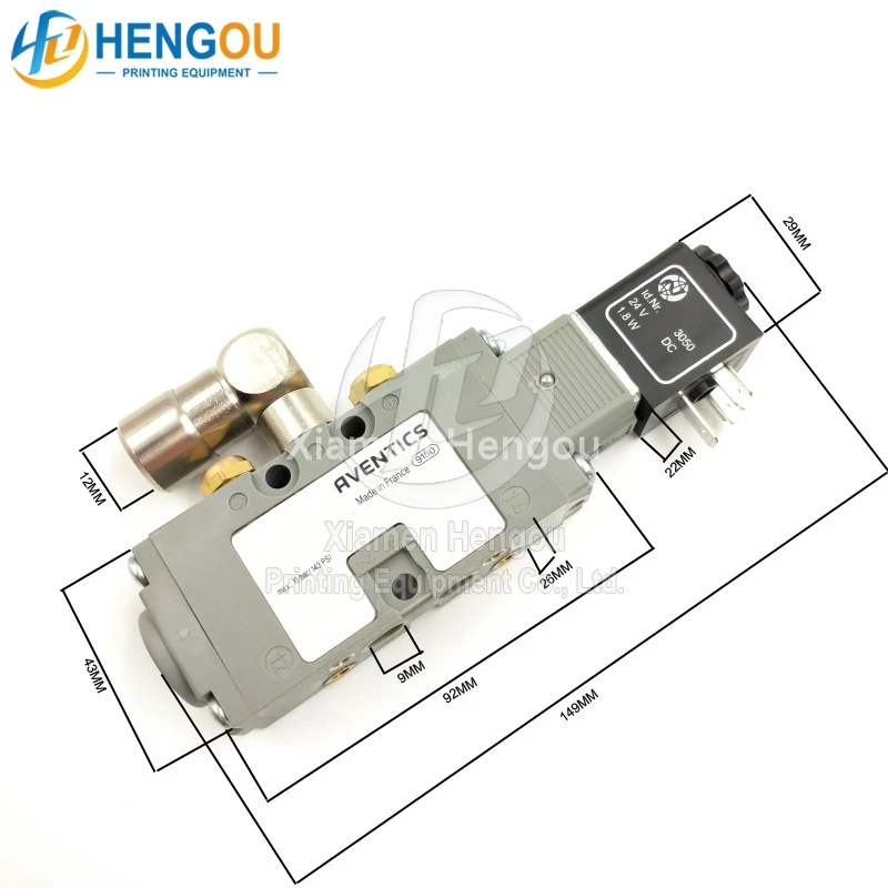 

M2.184.1171 Original valve SM74 SM102 printing machine solenoid valve