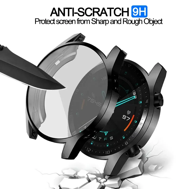 

Чехол для Huawei watch GT2 Pro 42 мм GT2e GT3 46 мм, защитный бампер для Huawei Gt 2 2e 3 Magic 2 46 мм, тренд 2022