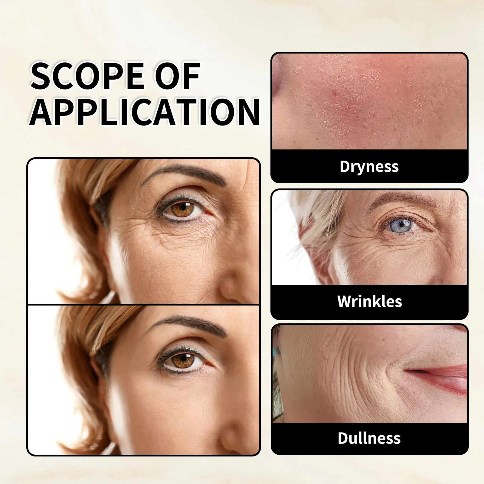 OUHOE говяжье жир мед увлажняющий крем для лица против старения морщин лифтинг