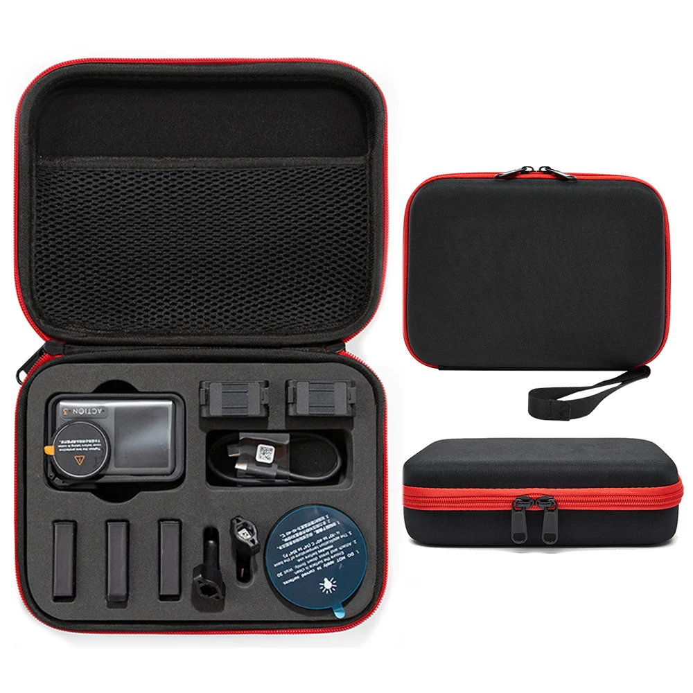 

Storage Bag For DJI Osmo Action 3 Handbag Outdoor Large Capacity Anti-collision Travel Carrying Case For Camera Accessories