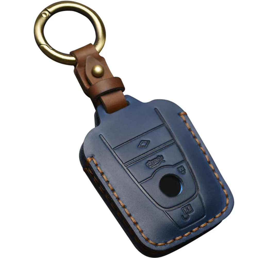 

For BMW I3 I8 2014 2016 2017 Fob Case Car Key Cover Replacement Auto Parts Blue/Brown Car Accessories Remote Brand New