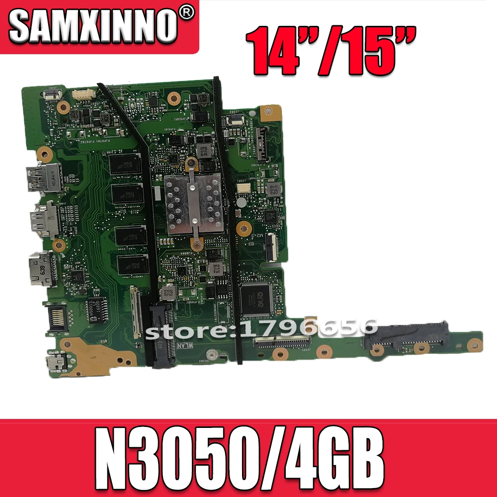 

Материнская плата E402SA E502SA, 4 Гб ОЗУ, процессор N3050 для Asus E402, E502, E402SA, E502SA, E402S, E502S, материнская плата для ноутбука