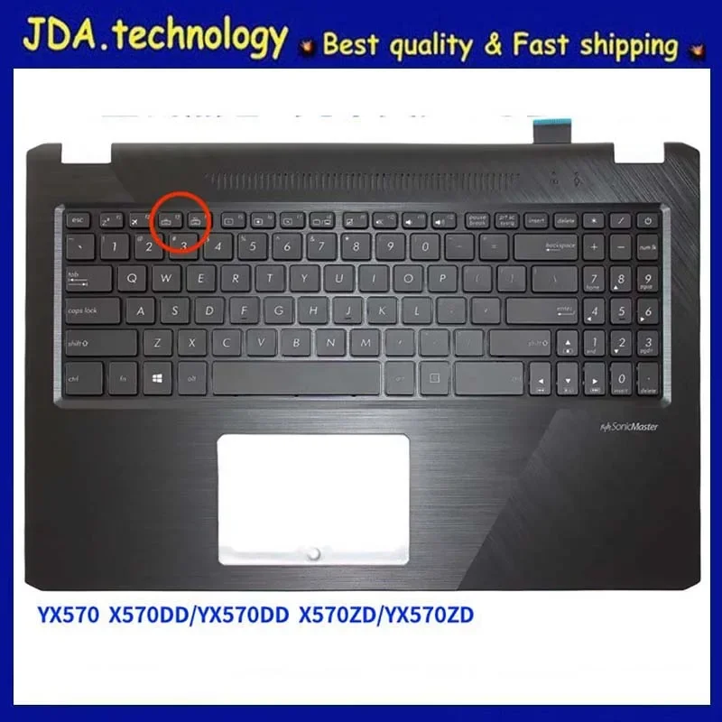 MEIARROW новый/Org для Asus X570ZD YX570 YX570Z X570UD YX570ZD X570 упор рук клавиатура США верхняя крышка