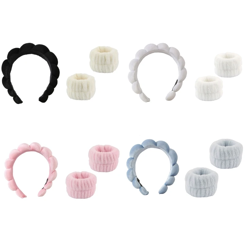 

Sponge Padded Headband Spa Headband Wristband Braid Headband Yoga Sweatband