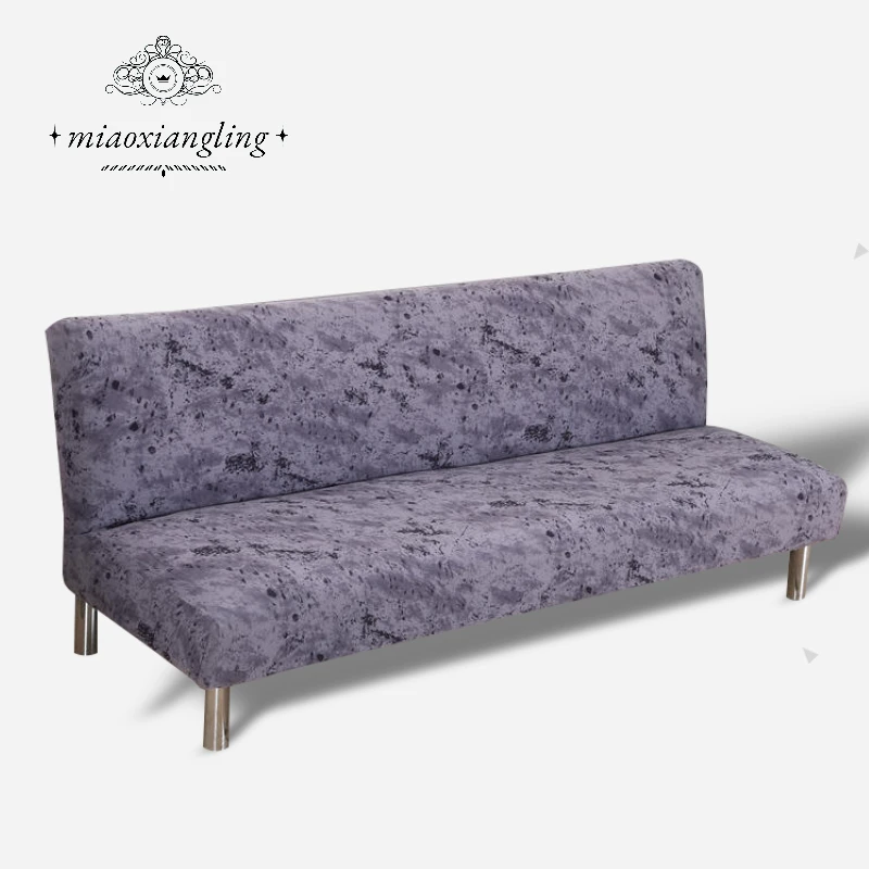 

【Splash Ink Sofa Bed Cover】Sofa Bed Cover Without Armrest Folding Sofa Cover Elastic Sofa Cover Living Room Sofa Cover