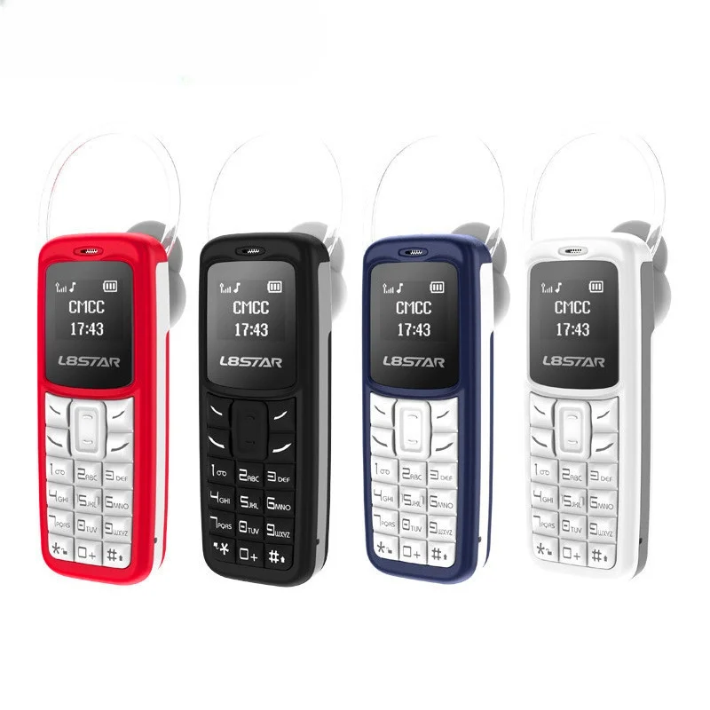 Карманный миниатюрный кнопочный телефон L8star BM30 с поддержкой Bluetooth