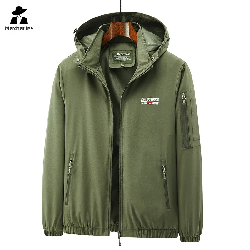 Куртка мужская в стиле ретро для путешествий Повседневная Свободная тонкая