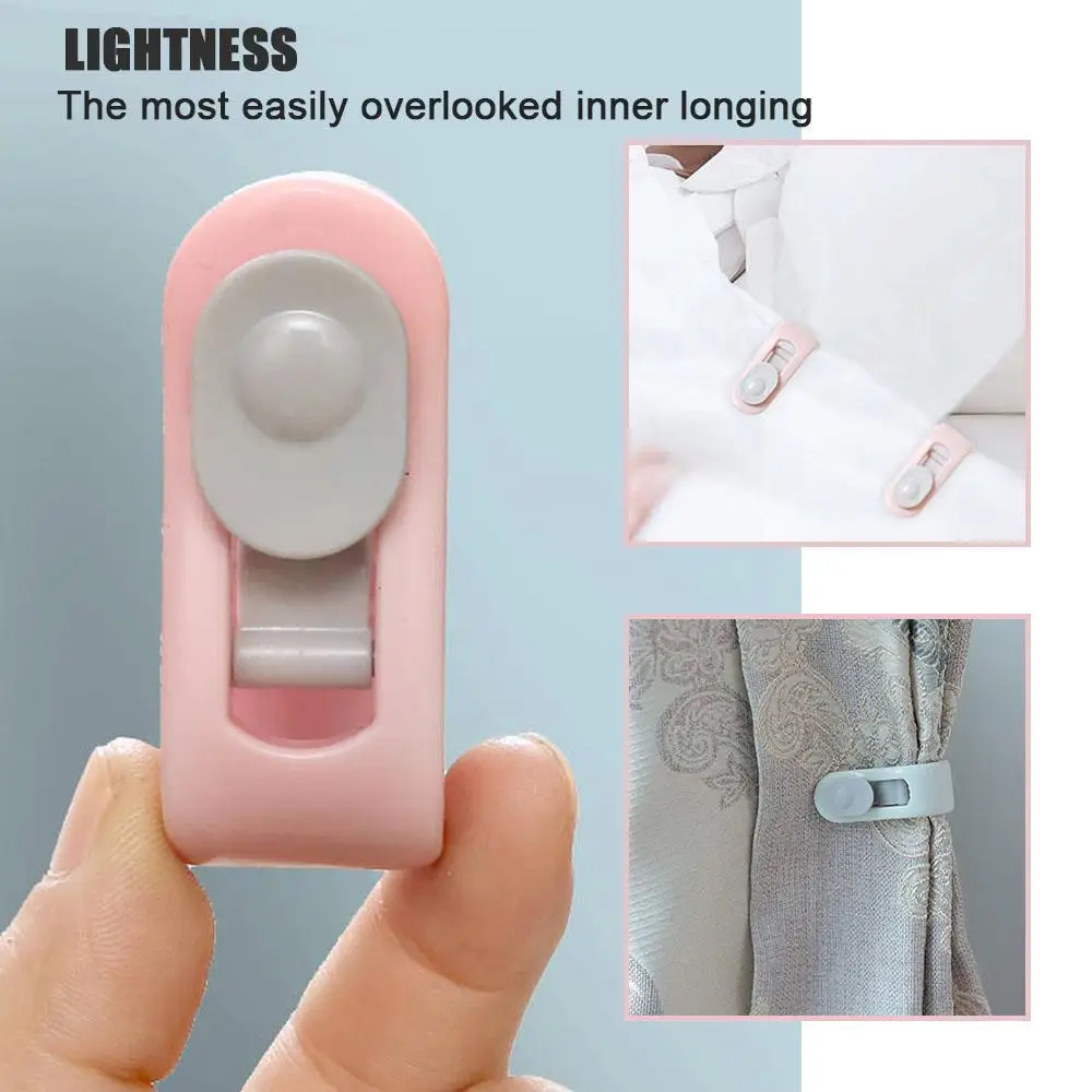 

4pcs Bed Sheet Clips Non-slip Quilt Blanket Clip Duvet Fixer Clip Clips Duvet Sheet Needleless Blankets Retaine Cover Faste Y1f4