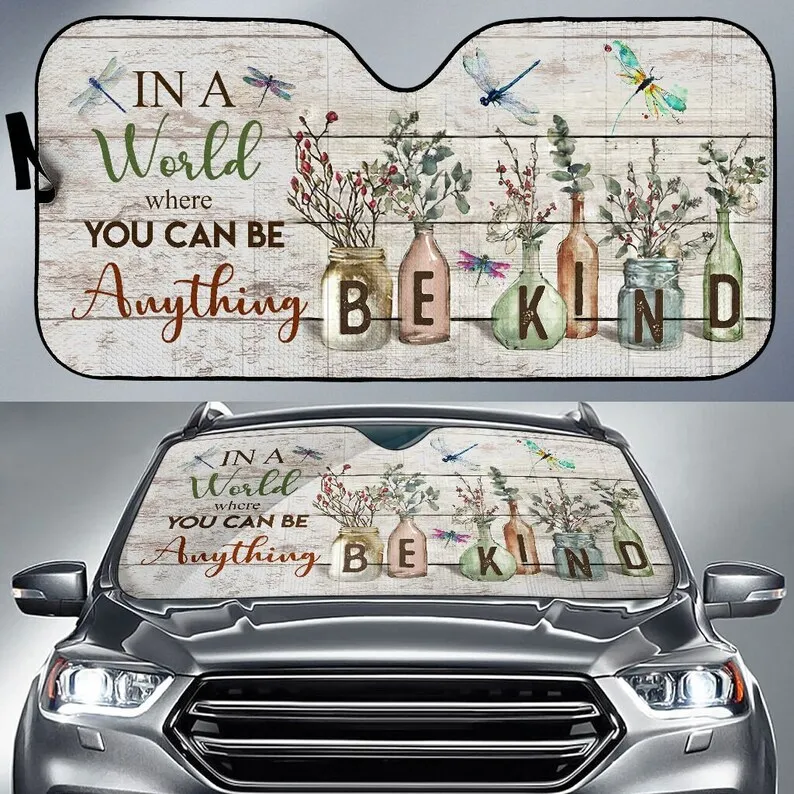 

Dragonfly - Auto Sun Shade Customized Gift Auto Cover Protector Window, Custom Sunshade, Auto Sun Shade, personalized Gifts