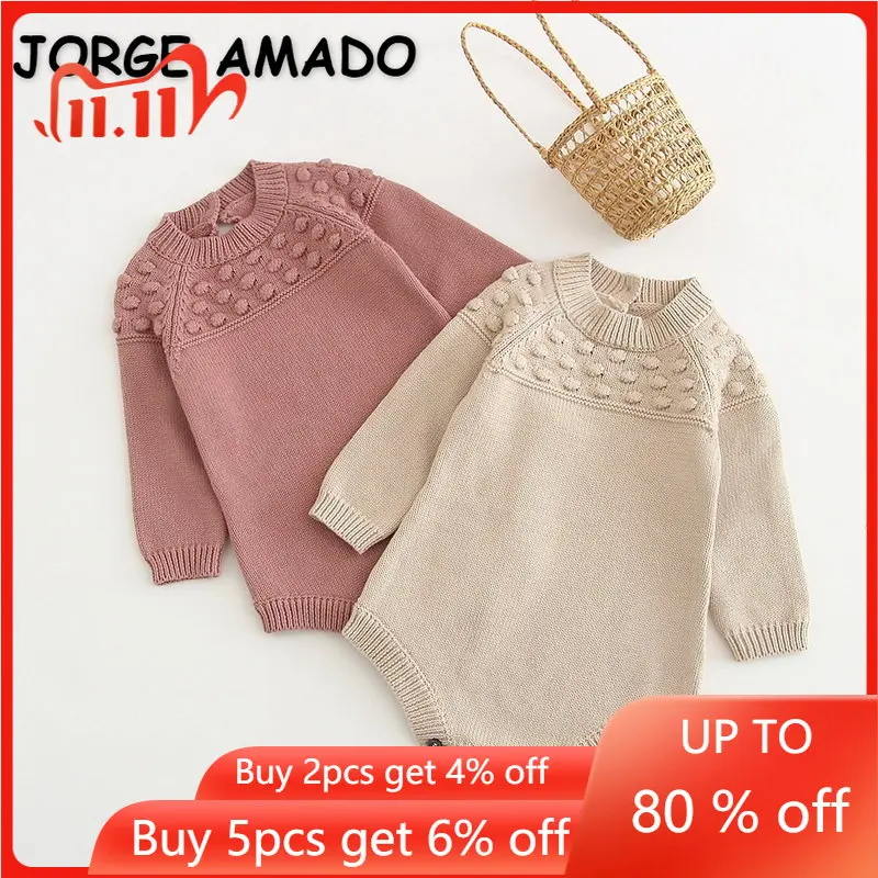 

Новинка 2022, весеннее боди для девочек, розовый, абрикосовый, с длинными рукавами, женский свитер, комбинезон, милая стильная одежда для новор...