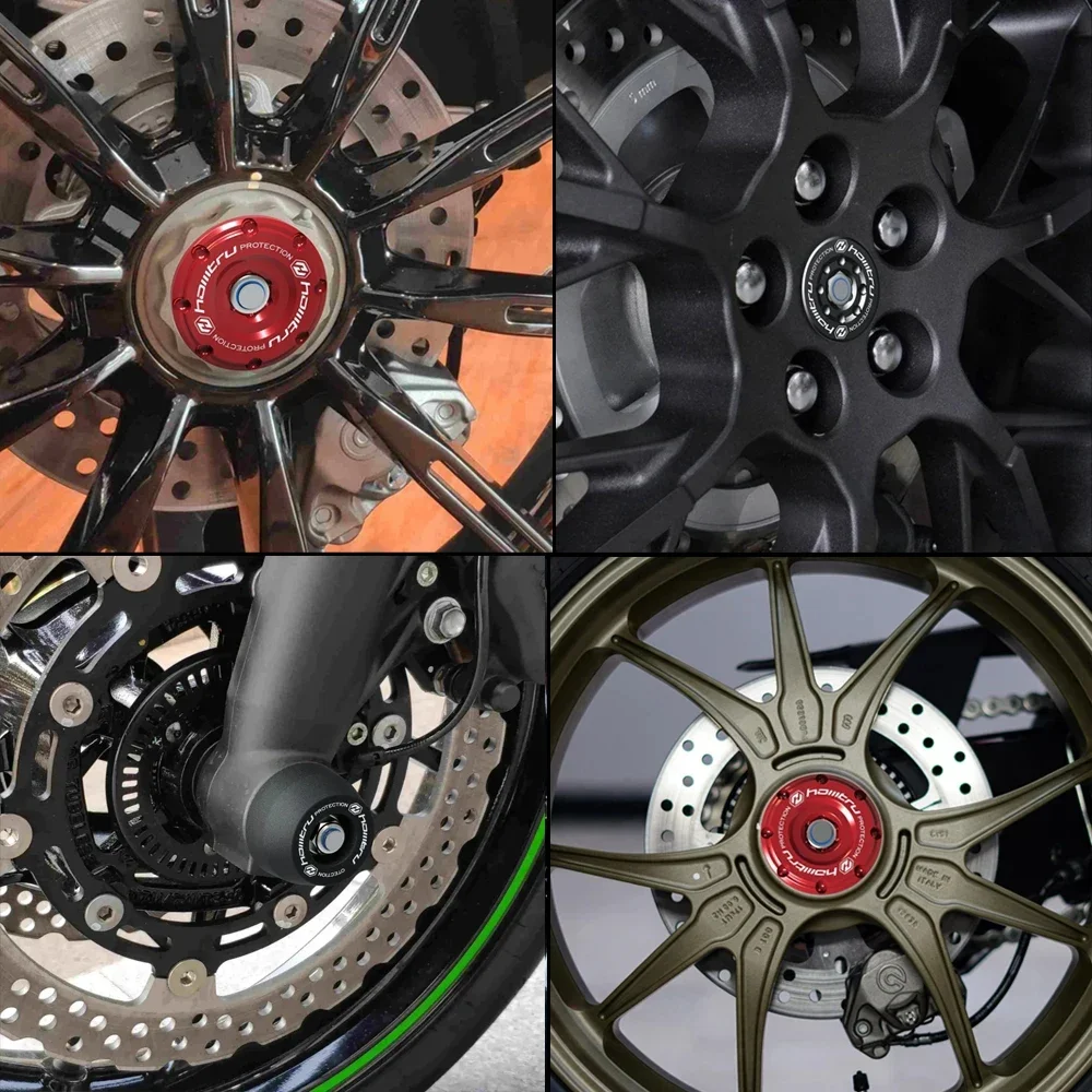 Для MV Agusta Brutale 800 RRRCRR LH44 2016-2023 защита от удара шпинделя переднего и заднего колеса (art.: 3920c39aeff50) - 3920c39aeff50