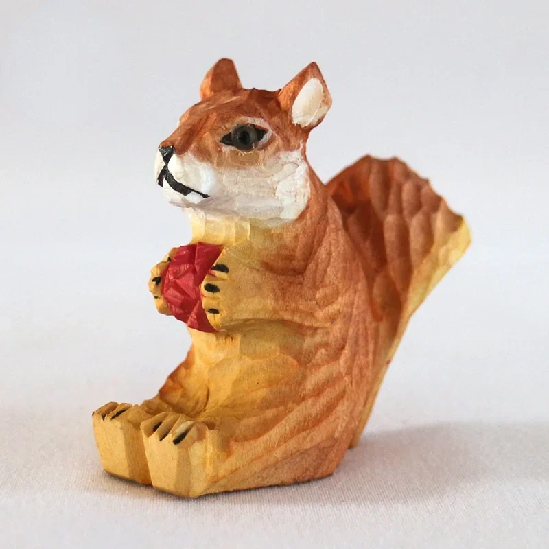 Резьба по дереву 5 см домашние Праздничные рождественские украшения ручная