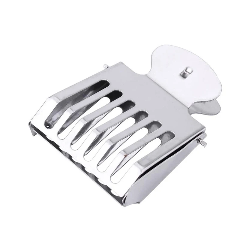 

5Pcs Bee Queen Catcher Clip Stainless Steel Cage Beekeeping Equipment Tool Beekeeper Equip Isolation Room