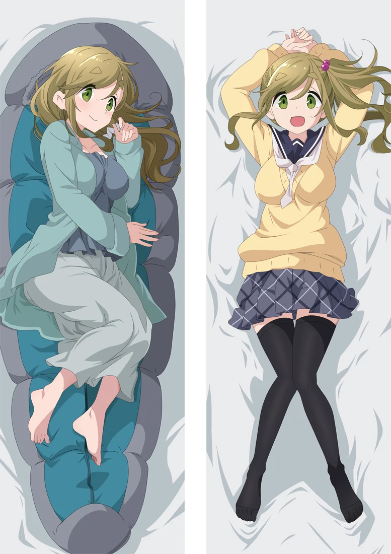 

Yulu Camp Inuyama Aoi Cosplay Подушка «Dakimakura» чехол обнимающий тело теплый подарок
