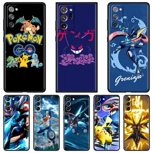 Cartoon Anime Pokemon Soft Case For Samsung Galaxy S22 Ultra S20 FE S21 Plus S10 Lite S9 S8 S10e S7 