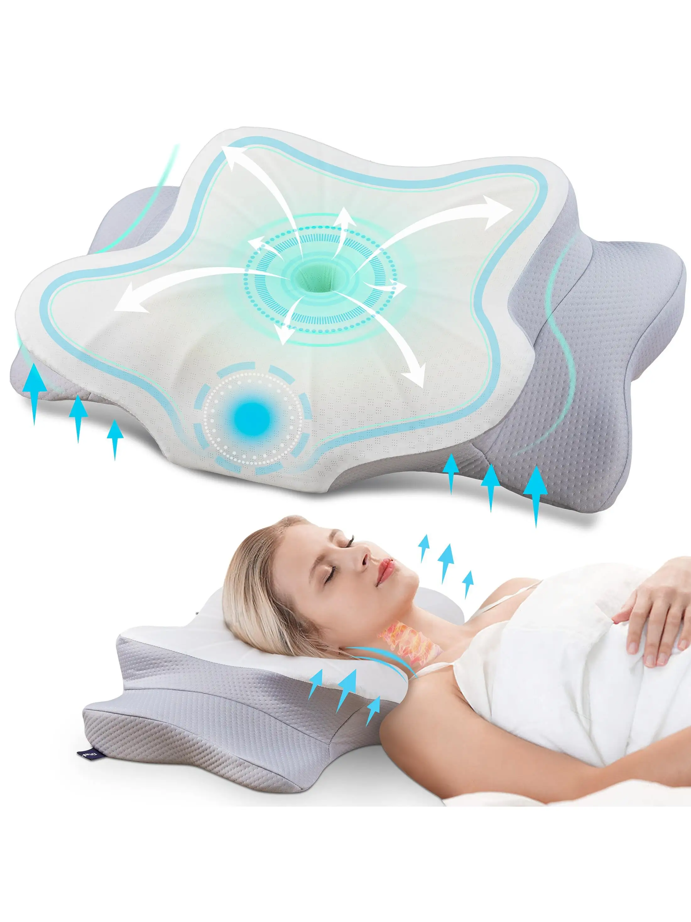 

Эргономичные подушки из memory foam