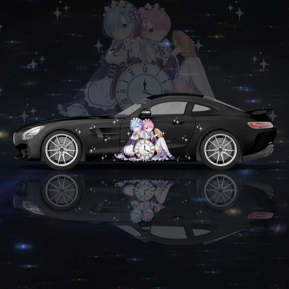 Японское аниме Re Zero автомобильная пленка Защитная искусственная креативная