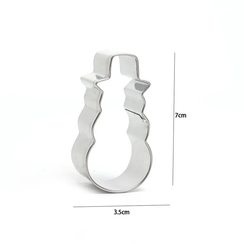 Формы для печенья Рождественские формы из нержавеющей стали выпечки 6 стилей