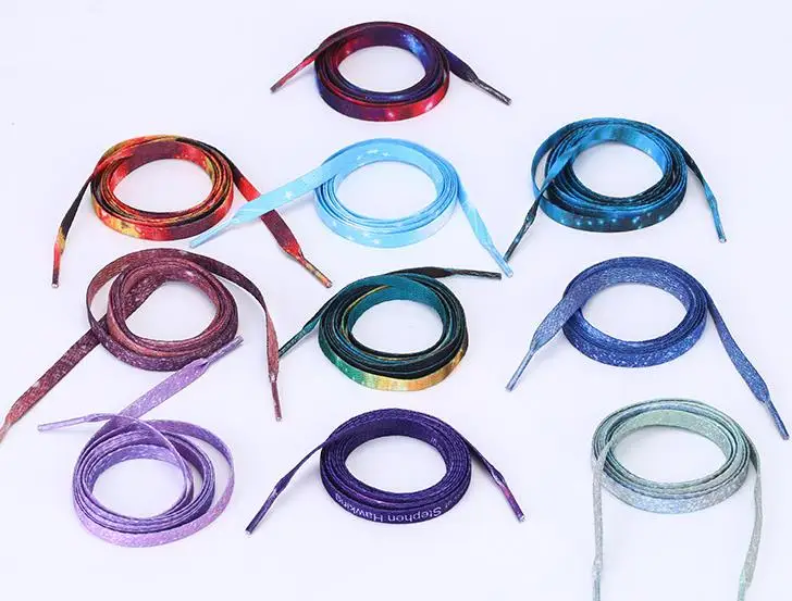 

Shoelaces Colorful Hiking Sneakers Shoelace Black Shoe Laces Fits All Shoes Fashion Sport Boots Lacets Shoestrings