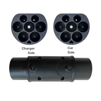 Type2 to GBT Adapter 7.2kw 22kw Compatible with Type 2 Charger for PHEV & Electric Cars with Chinese GB/T Charging Socket