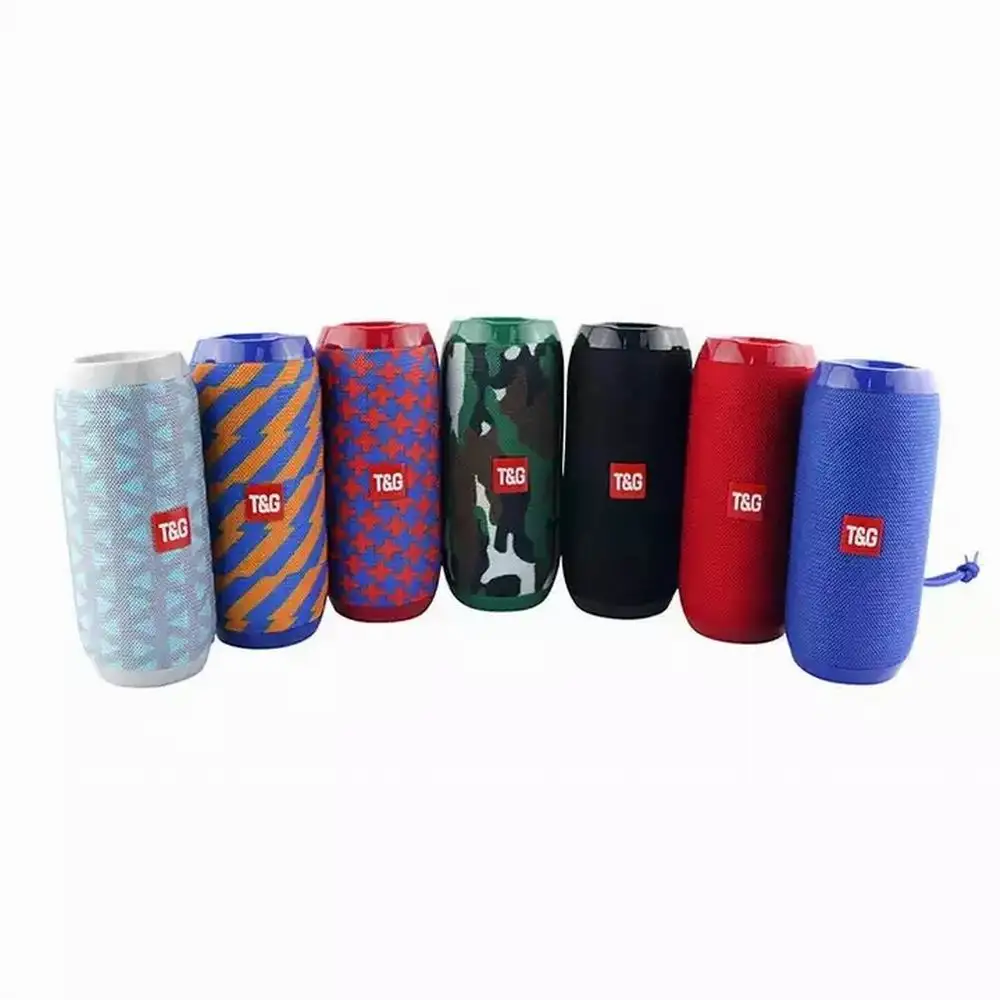 

The Original Tg117 Portable Wireless Speaker Waterproof Usb Hi-Fi Audio Supports Bluetooth Subwoofer Tg227 Tf Fm Radio Aux