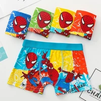 3pcs disney spiderman boys underwear cartoon marvel anime print cotton children panties kids baby boxer briefs underwear gifts