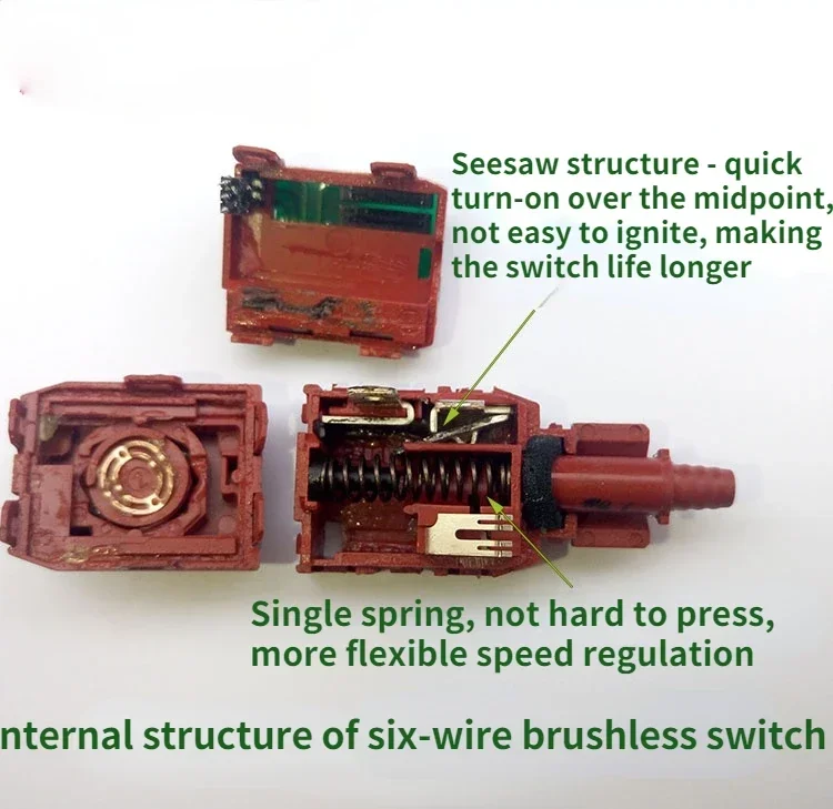 WU278 268 175 292 Бесщеточный переключатель для бесщеточного аппарата Rui-qi EGD-3115Z