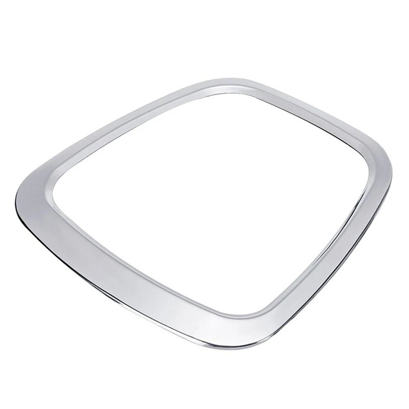 Автомобильная хромированная отделка рулевого колеса наклейка фоторамка для A3 A4