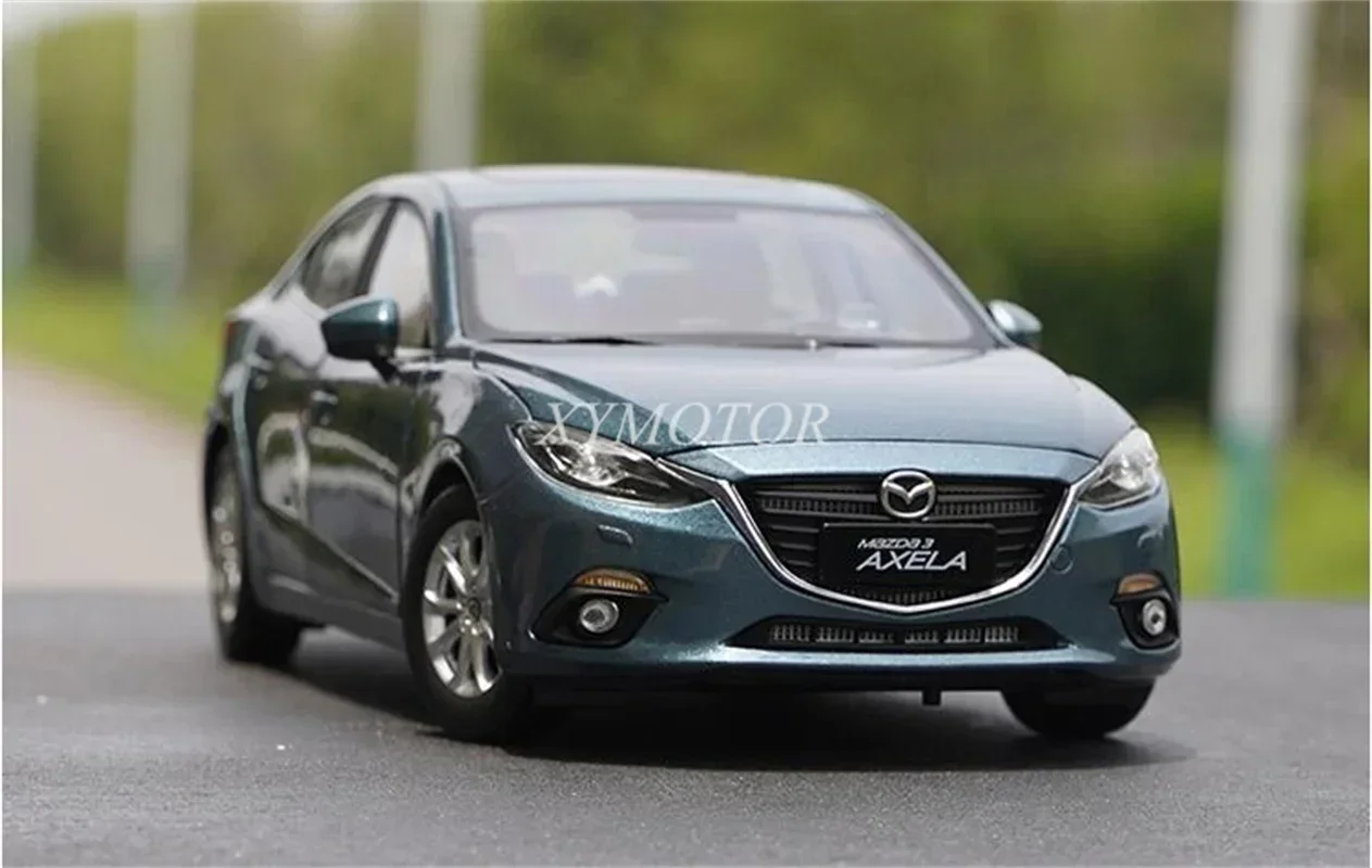 1/18 для Mazda 3 M3 AXELA металлическая литая модель автомобиля игрушки Хобби Подарки