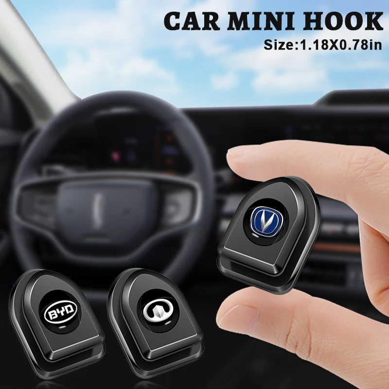 

4pcs Brand New Car Mini Hook Storage Interior Sticker for Mazda 6 3 2 CX7 CX9 CX30 RX8 MX5 MX3 MS MP GL Atenza Axela Accessories