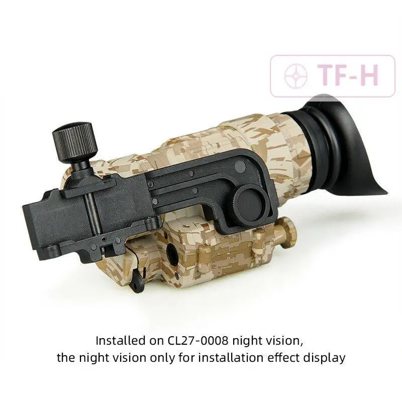 Пластиковый монокуляр PVS14 NVG адаптер кронштейна для крепления на рейку очков