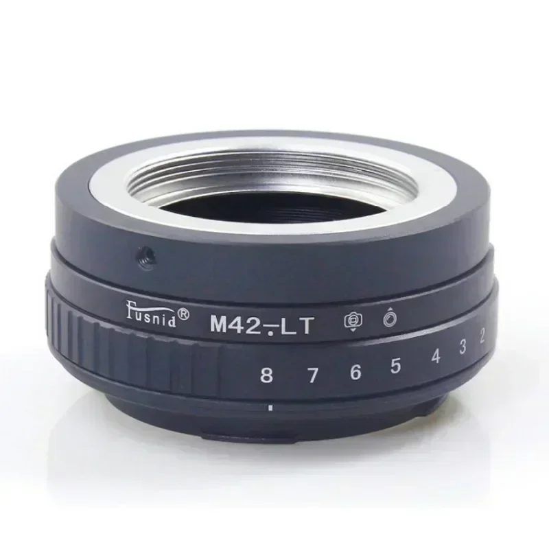 Фото Переходное кольцо M42-LT TILT для объеква M42 42 мм к камерам Leica T LT TL2 SL CL Typ701 18146 18147, Panasonic S1H/R S5, Sigma FP №2