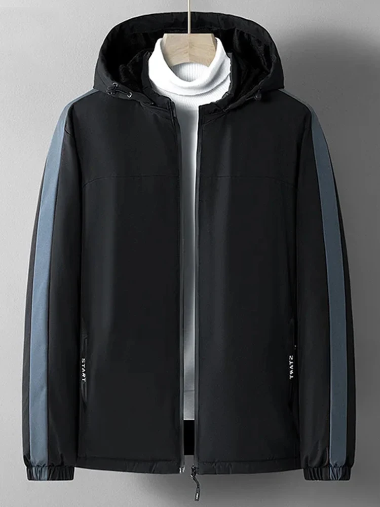 Мужская Флисовая Куртка удобное шерстяное толстое пальто для отдыха на осень и