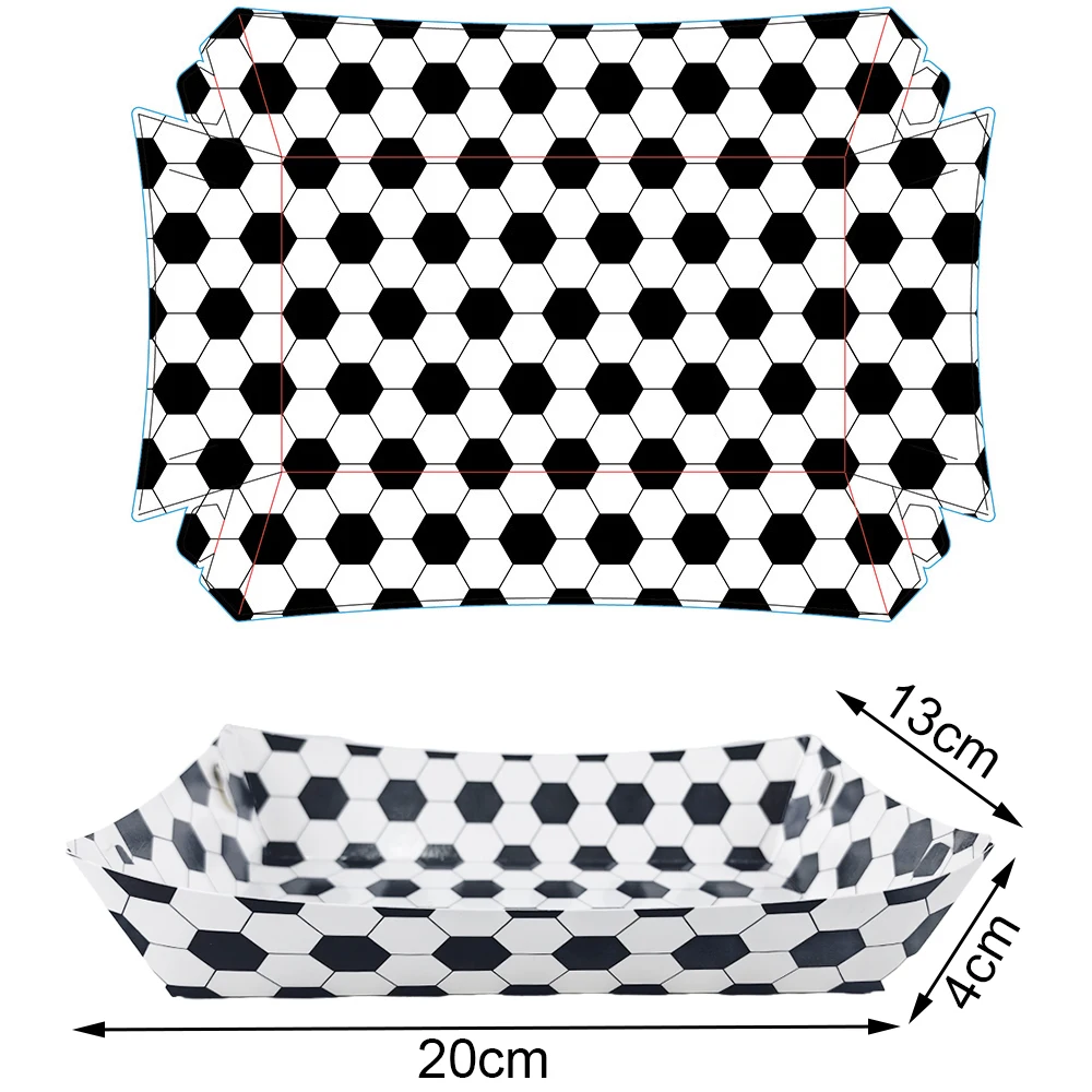 

Бумажные лотки для еды, спортивная тематика