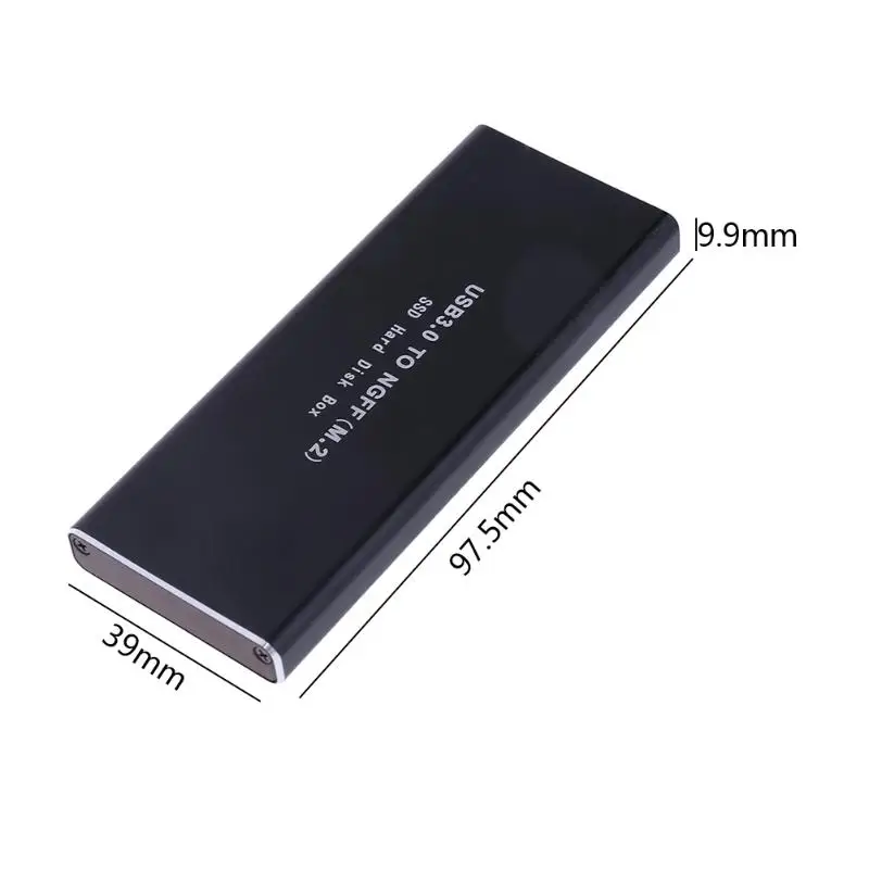 Корпус для внешнего твердотельного накопителя USB 3 0 M2 SSD с интерфейсом USB3.0 на M.2 NGFF
