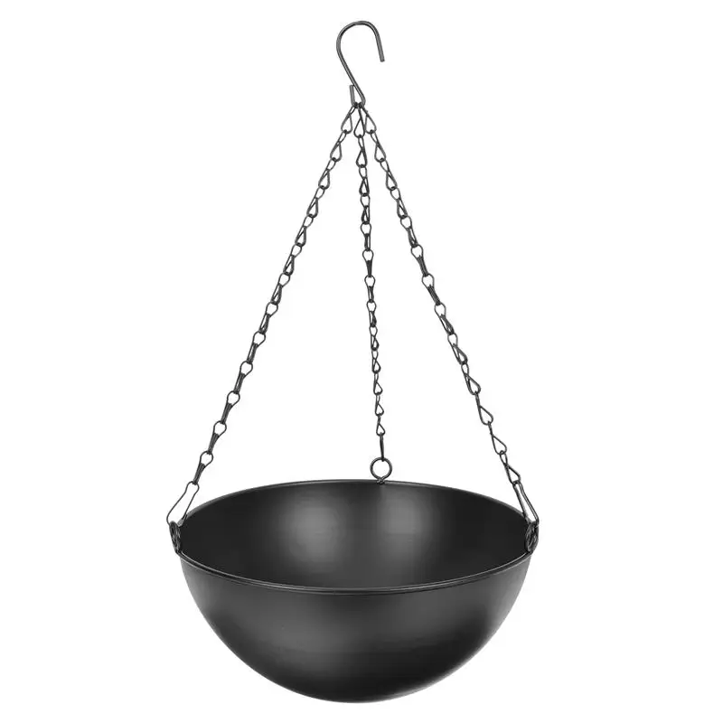 

Iron Chlorophytum Flowerpot Hanging Flower Pot Iron Flower Storage Container