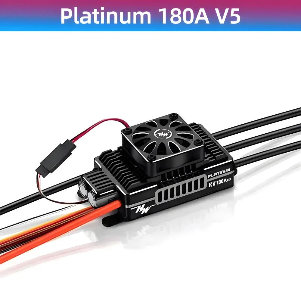 РоРуС ​ Бесколлекторный регулятор скорости HOBBYWING Platinum 25A 40A 80A 120A 150A 180A 260A 32-битный для радиоуправляемых вертолетов и самолетов с фиксированным крылом (art.: 3920dbe729061) - 3920dbe729061
