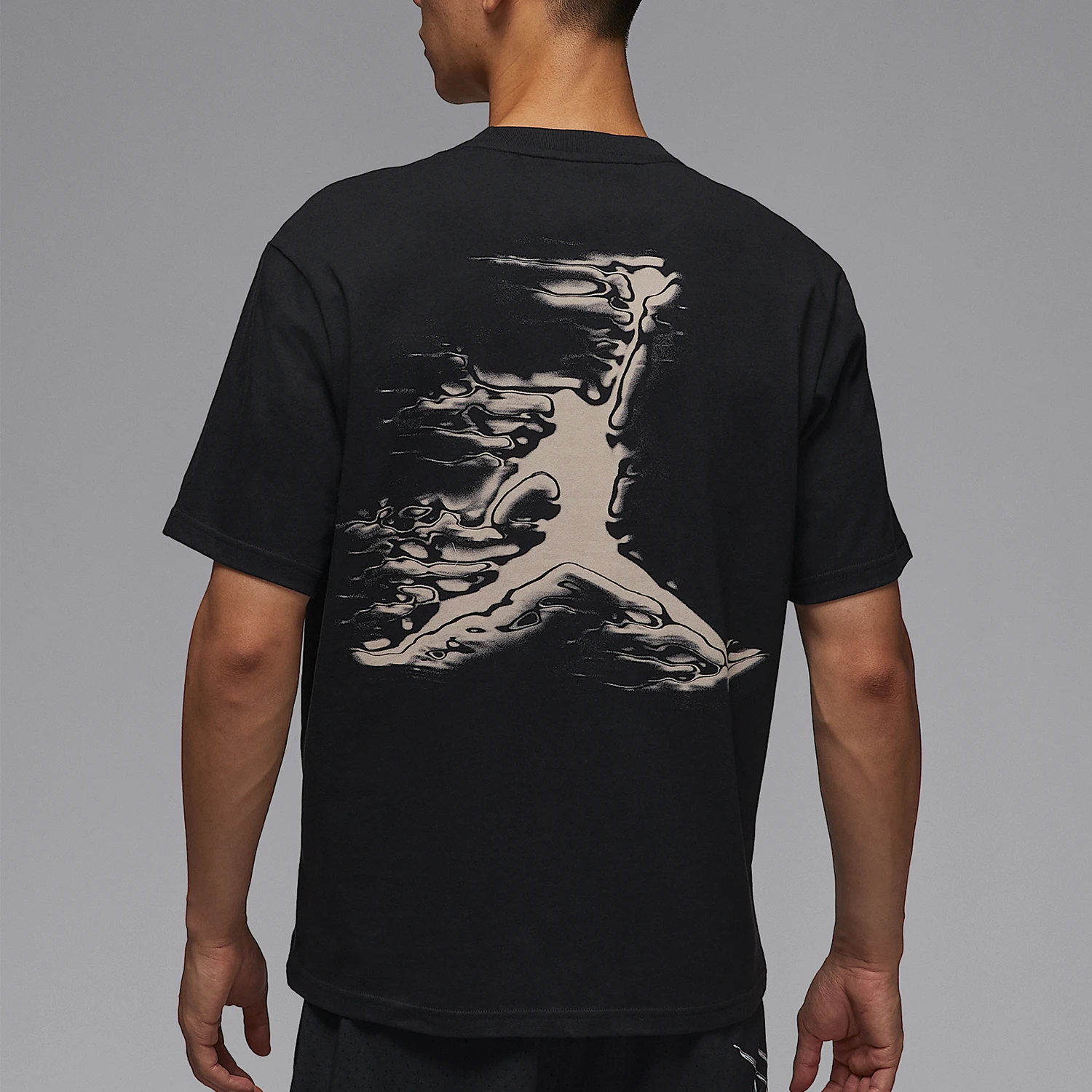 Фото Оригинальная мужская спортивная футболка Nike Jordan Sport Dri FIT с коротким рукавом HQ8971-010 №2