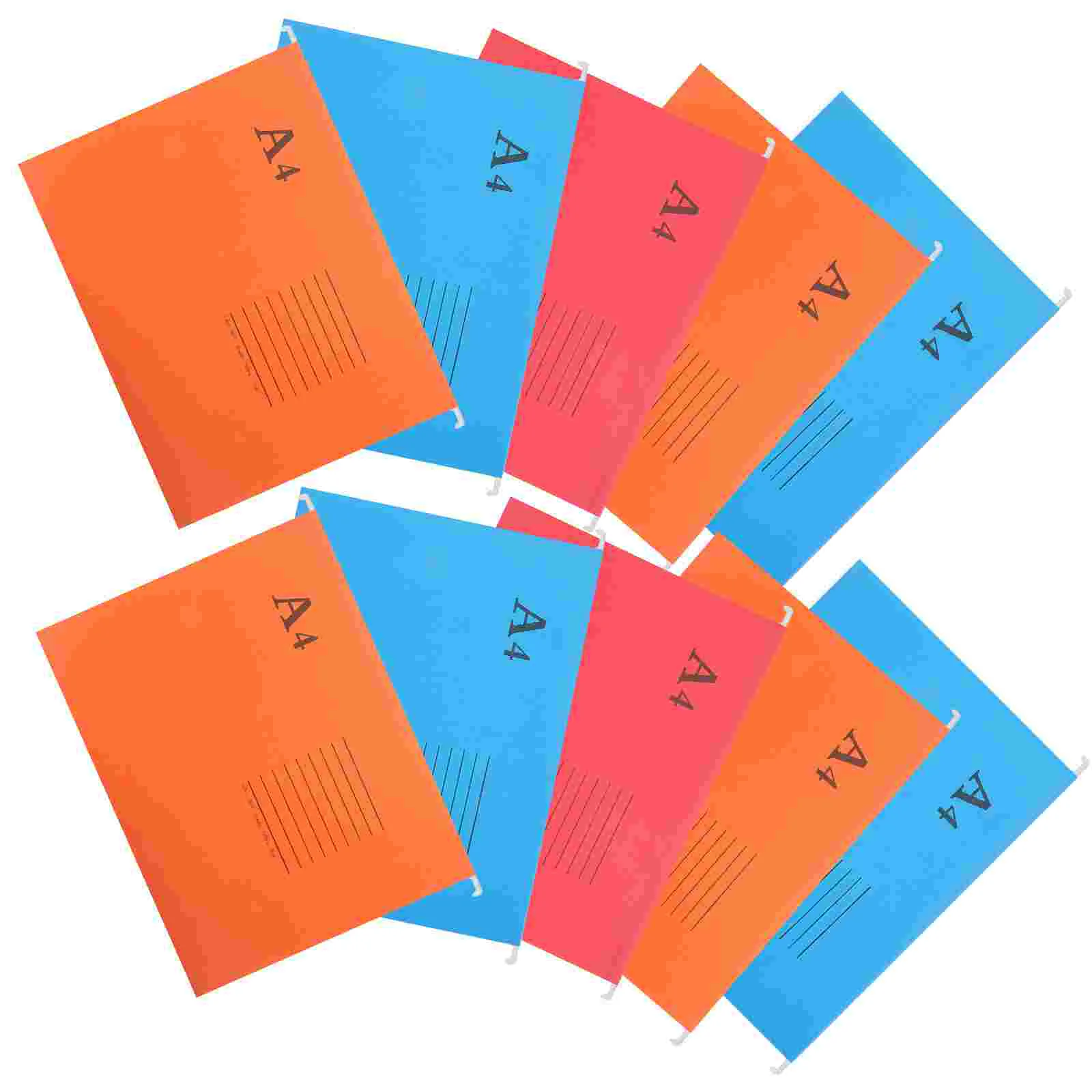 

10 шт. разноцветные конверты, папка для файлов A4, одинарный подвесной держатель, органайзер для документов