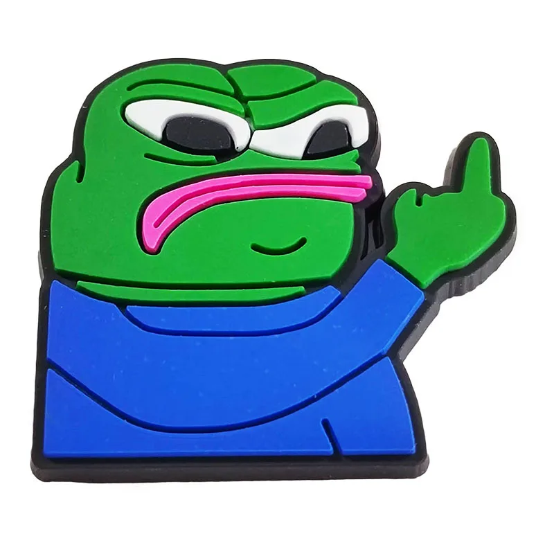 Hot sell jibz set fashion frog Shoe Charms DIY dessert drink clogs Shoe Aceessories Fit croc Sandals Decorate buckle kid girl Gi